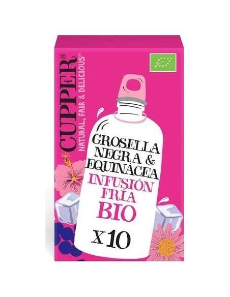Grosella Negra Y Echinacea Infusion Fria 10Bolsita de Cupper