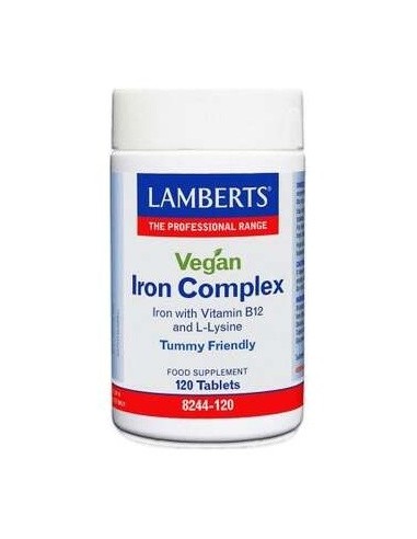 Complejo de Hierro Vegano 120 de Lamberts