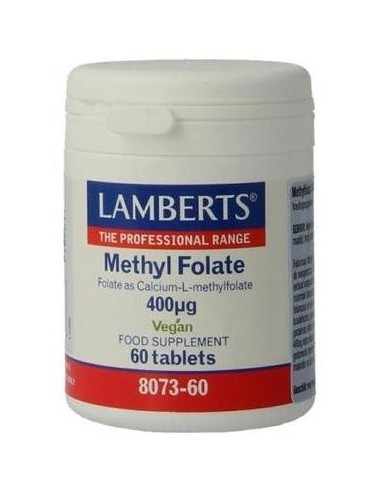 Methyl Folate 400 µg                                                                               60 Tabs.  de Lamberts