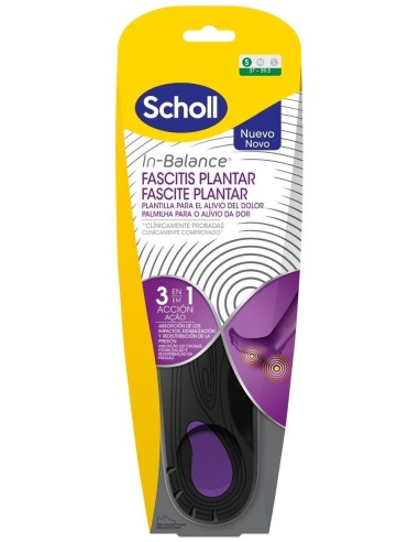 Scholl Plantilla Fascitis Plantar T/S 37-39,5 2 Un de Scholl