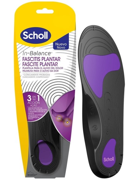 Scholl Plantilla Fascitis Plantar T/S 37-39,5 2 Un de Scholl