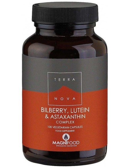 Mirtilo, Luteina Y Astaxantina Complex 100Cap. de Terranova