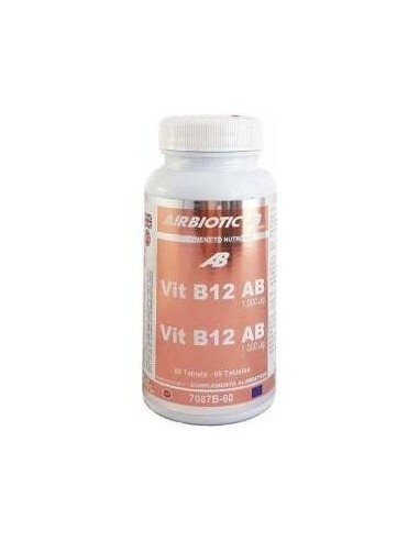 Vitamina B12 1000µg 60Comp. de Airbiotic
