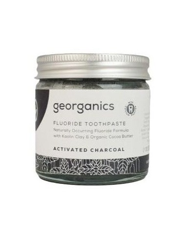 Dentifrico Fluor Carbon Activado 60Ml. de Georganics
