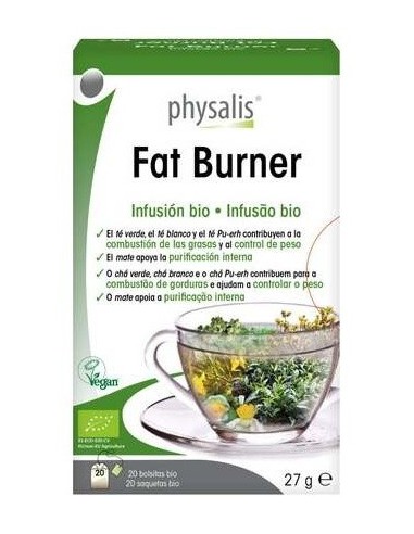 Fat Burner Infusion 20Filtros Bio de Physalis