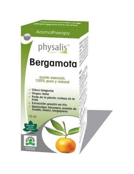 Esencia Bergamota 10Ml. Bio de Physalis