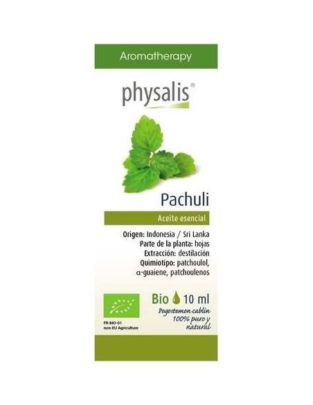 Esencia Pachuli 10Ml. Bio de Physalis