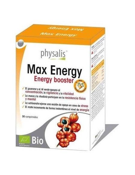 Max Energy 30Comp. Bio de Physalis