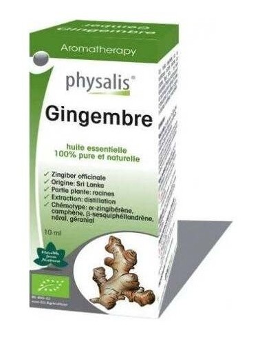 Esencia Jengibre 10Ml. Bio de Physalis