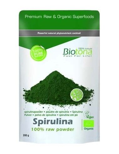 Spirulina Raw Power 200Gr. Bio de Biotona