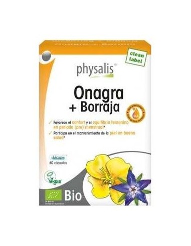 Onagra y borraja Bio 60 capsulas Physalis
