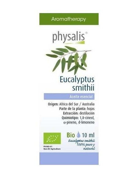 Eucalipto Smithii Aceite Esencial 10Ml. Bio de Physalis