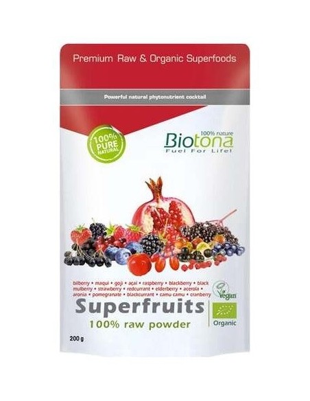 Superfruits Raw Powder de Biotona