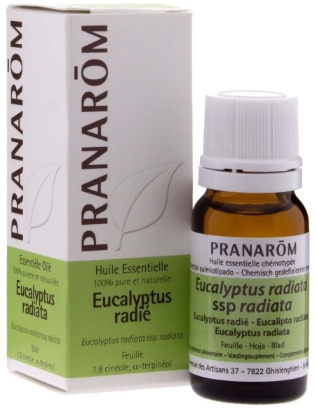 Eucalipto Radiata Hoja 10 Ml de Pranarom Aceites