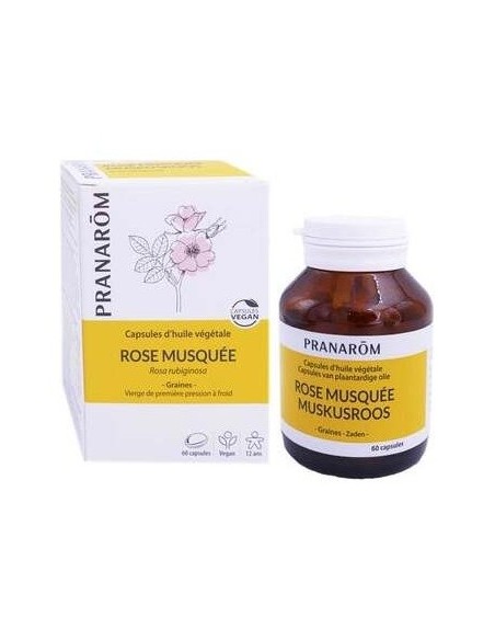 Rosa Mosqueta 60Cap. Vegan de Pranarom P.Acabado