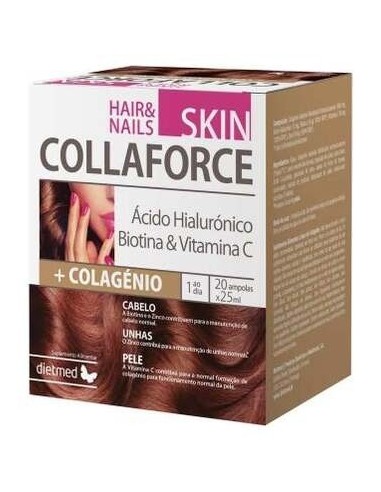 Collaforce Skin Hair & Nails 20Amp. de Dietmed