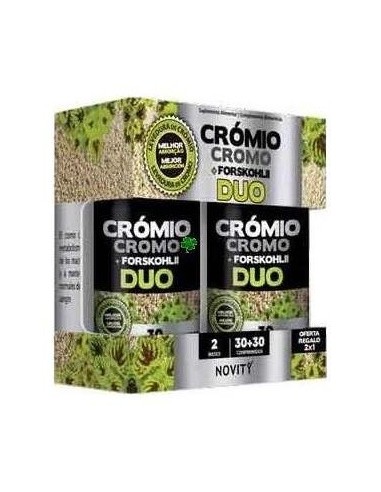 Cromio + Forskohlli Duo 30+30Comp. de Dietmed