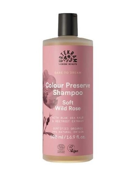Soft Wild Rose Champu Protector 250Ml. Eco Vegan de Urtekram