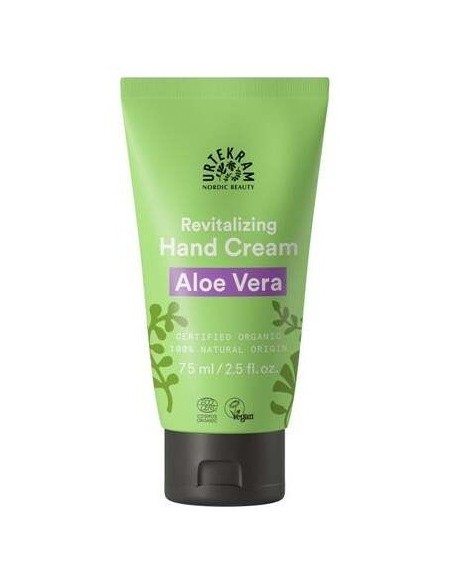 Crema De Manos Aloe Vera 75Ml. Eco Vegan de Urtekram