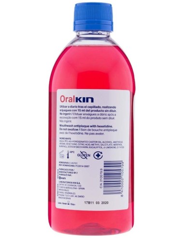 Pack Oralkin Enjuague Bucal 500Ml 2X1 de Kin