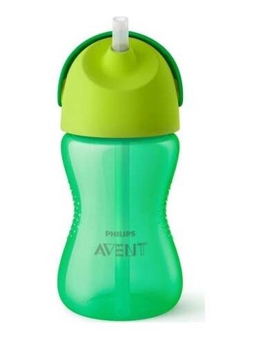 Vaso Con Pajita 300Ml. Verde Scf798/01 de Avent