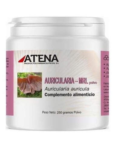 Auricularia-Mrl 250Gr. En Polvo de Atena