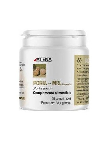 Poria-Mrl 500Mg. 90Comp. de Atena
