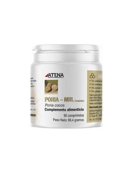 Poria-Mrl 500Mg. 90Comp. de Atena