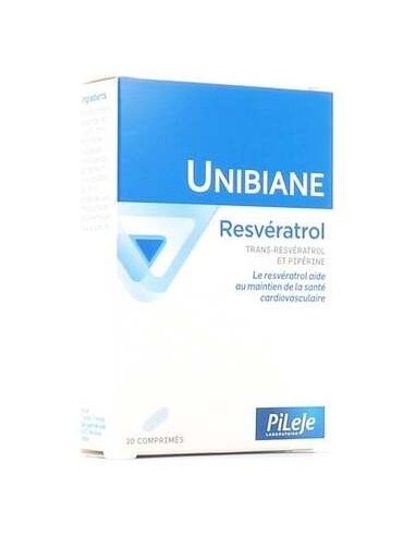 Unibiane Resveratrol 30Cap. de Pileje