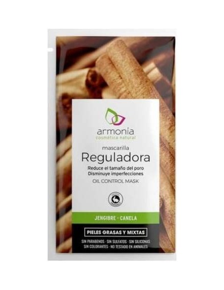 Mascarilla Reguladora Jengibre-Canela Exp 12Sbrs de Armonia