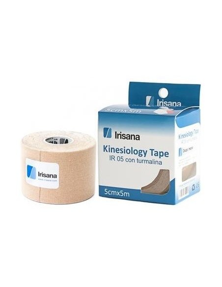 Kinesiology Tape Con Turmalina 5Cmx5M Beige R05.Bg de Irisana