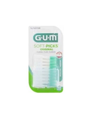 Cepillo Interdental Soft Picks Regular 60Un Verde de Gum