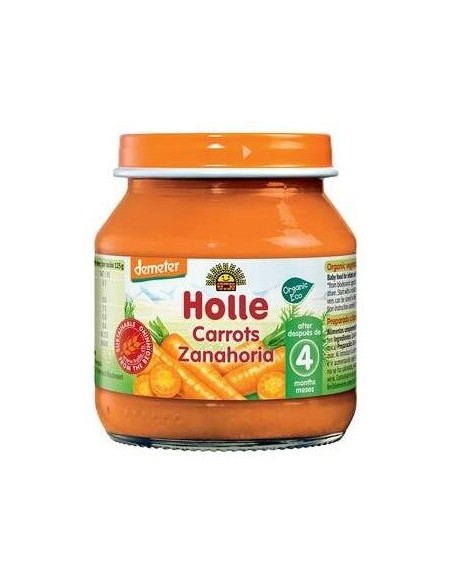 Potito Zanahoria Mini 4Meses 125Gr. Demeter de Holle