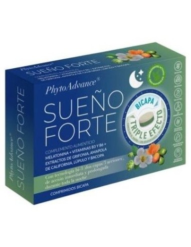 Phytoadvance Sueño Forte Bicapa 15Comp. de Phytoadvance
