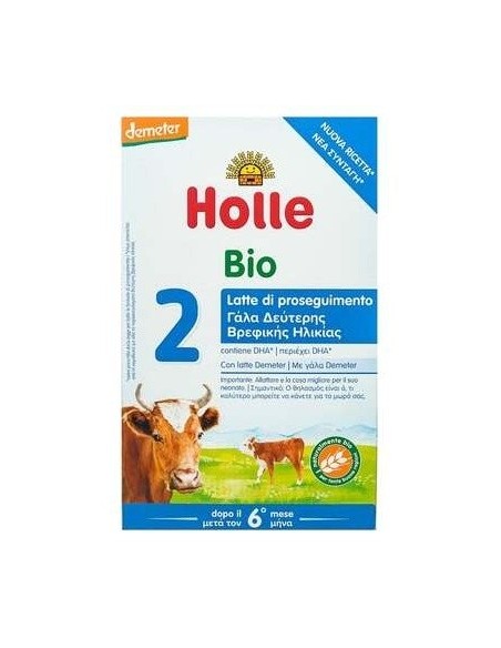Leche De Continuacion 2 Vaca 600Gr. Demeter de Holle