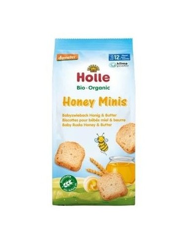 Biscotes De Trigo Con Miel Mini +12Meses 100Gr. de Holle