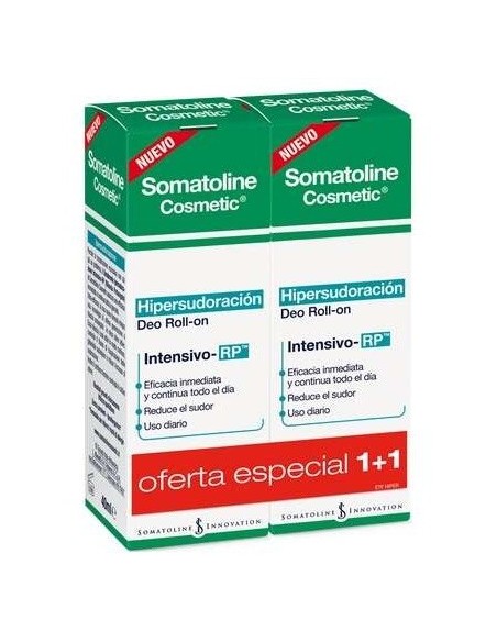 Somatoline Pack Desodorante Roll-On 40Ml 2 X 1 de Somatoline