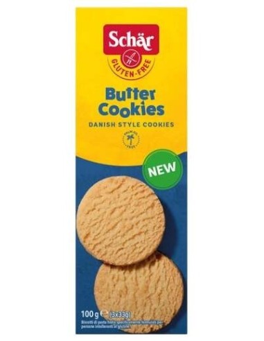 Butter Cookies Galletas De Mantequilla 100Gr. Sg de Schar