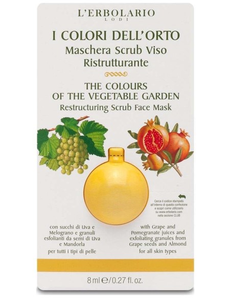 Colores Del Huerto Mascarilla Exfoliante 8Ml. de L´Erbolario