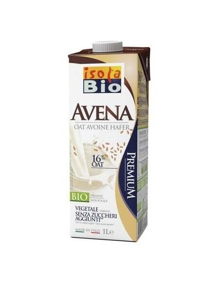 Bebida Vegetal De Avena 1Lt 6Uds de Isola
