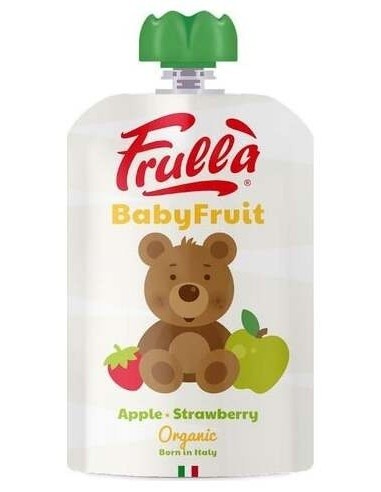 Baby Pure De Manzana Y Fresa Pack 10Uds. Frulla