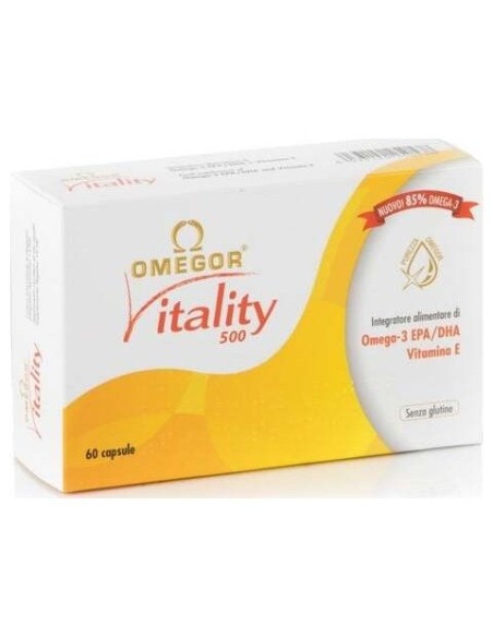 Omegor Vitality 500 60Cap. de Uga Nutraceuticals