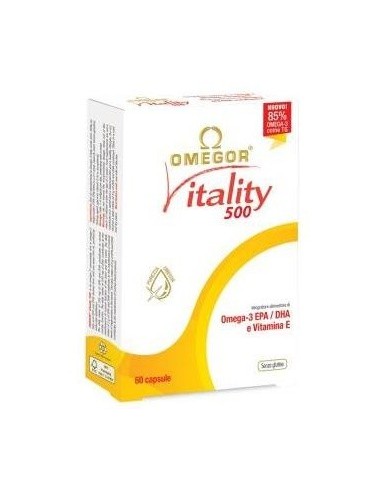 Omegor Vitality 500 60Cap. de Uga Nutraceuticals