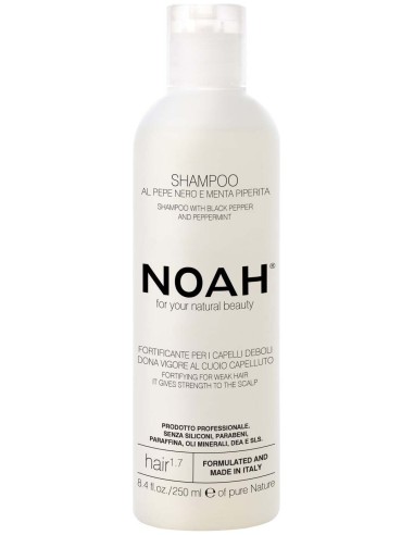 Champu Fortalecedor Con Pimienta Negra 250Ml. de Noah
