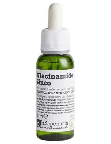 Niacinamida + Zinc 30Ml. de La Saponaria