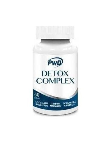 Detox Complex 60 Cápsulas  Pwd Nutrition