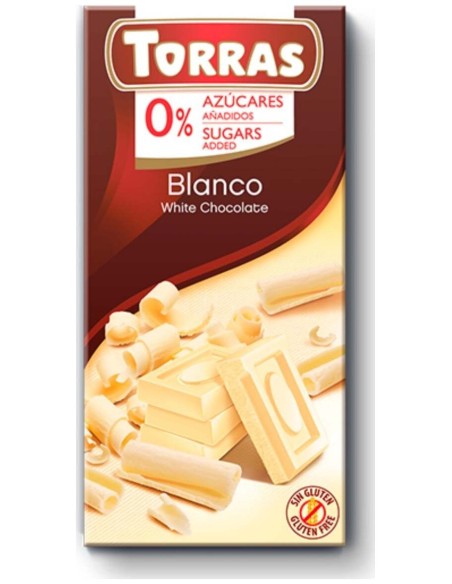 Chocolate Blanco 75Gr de Torras