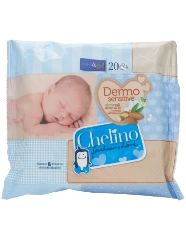 Chelino Toallitas Inf Dermo Sensitive 20Un de Chelino