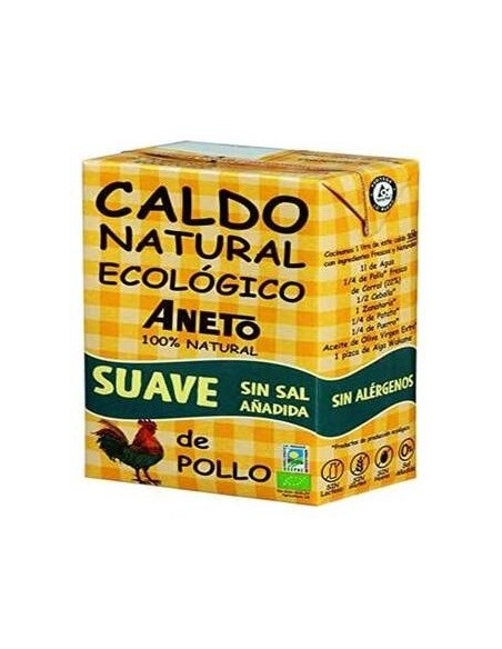 Caldo De Pollo Suave 1L. Eco de Aneto