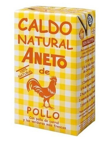 Caldo De Pollo 1L. de Aneto